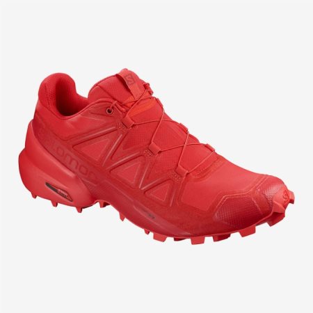 Scarpe Trail Running Salomon SPEEDCROSS 5 Uomo Rosse IT 7-H15